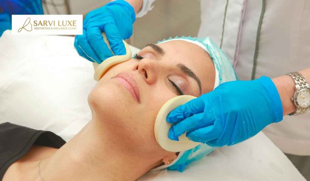 Pre-bridal skin treatment consultation at Sarvi Luxe in Ashok Vihar